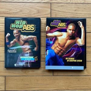 Beachbody dvds. Hip Hop Abs with Shaun T. 5 dvds total. Excellent condition